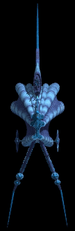 Minbari War Cruiser Front View